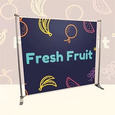 Event signage - tension banner