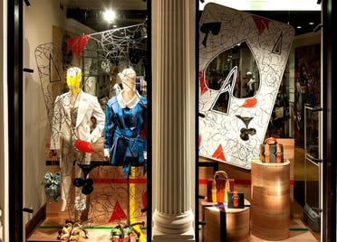 Re-board Vivienne Westwood Display