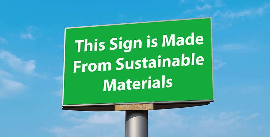 Sustainable Marketing Strategies - Eco-Friendly Signage