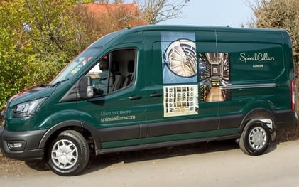 Van Signwriting - Spiral Cellars