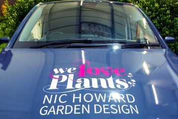 Van Signwriting - We Love Plants