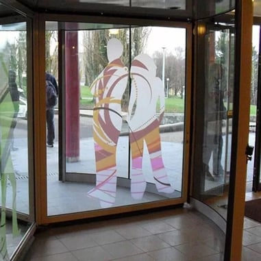 Window Graphics - Cutout graphics on glass