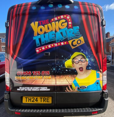 Young Theatre Van Wrap 2