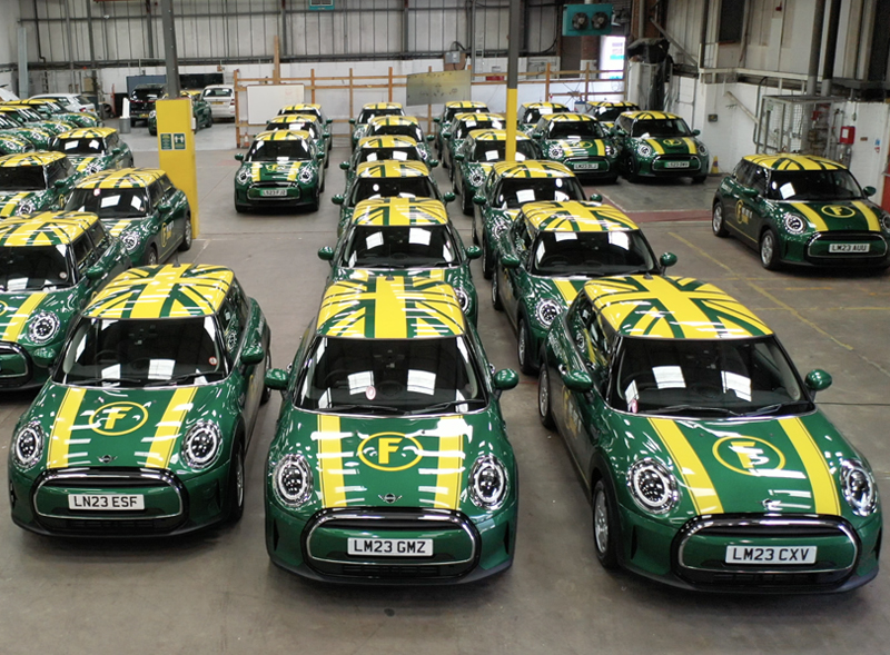 Foxtons new wrap fleet.-1